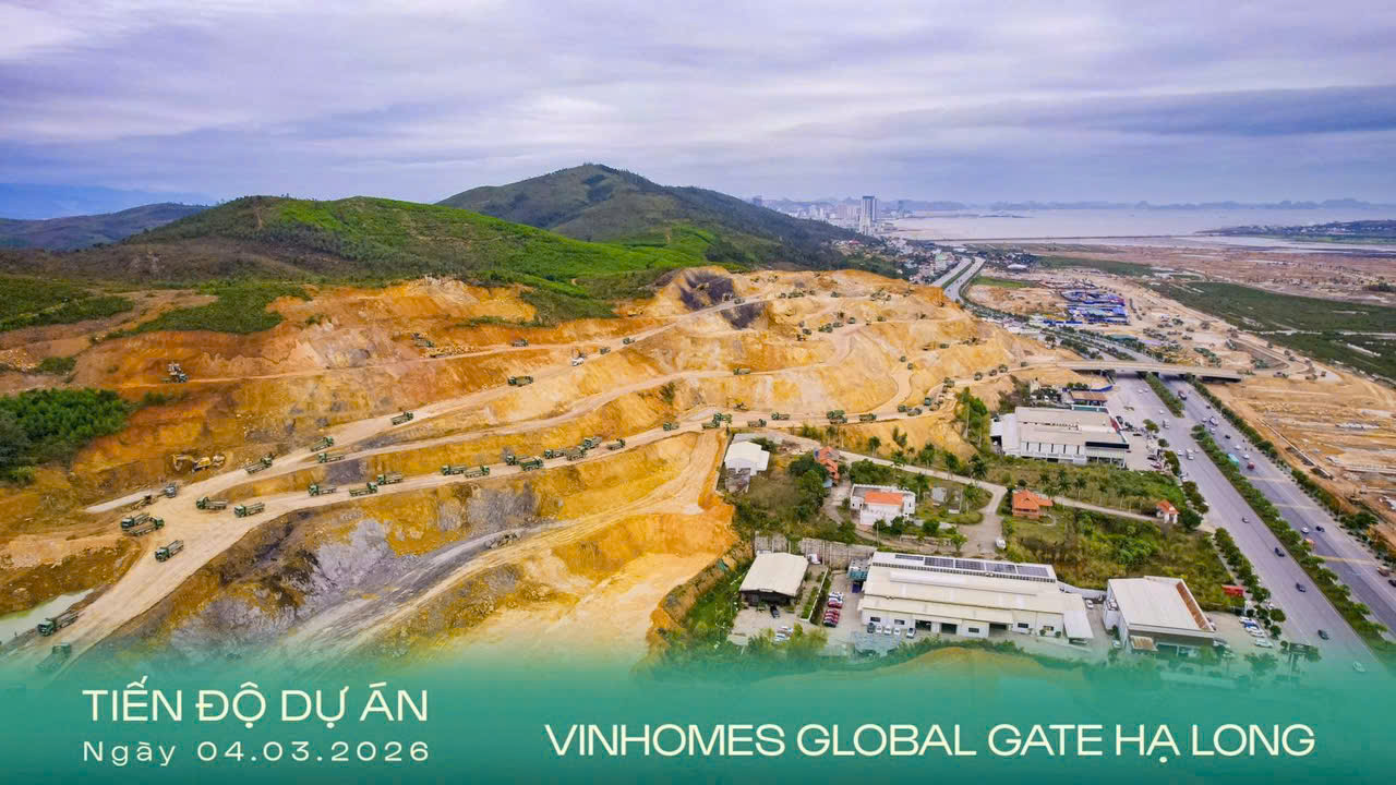 Tiến độ Vinhomes Global Gate Hạ Long