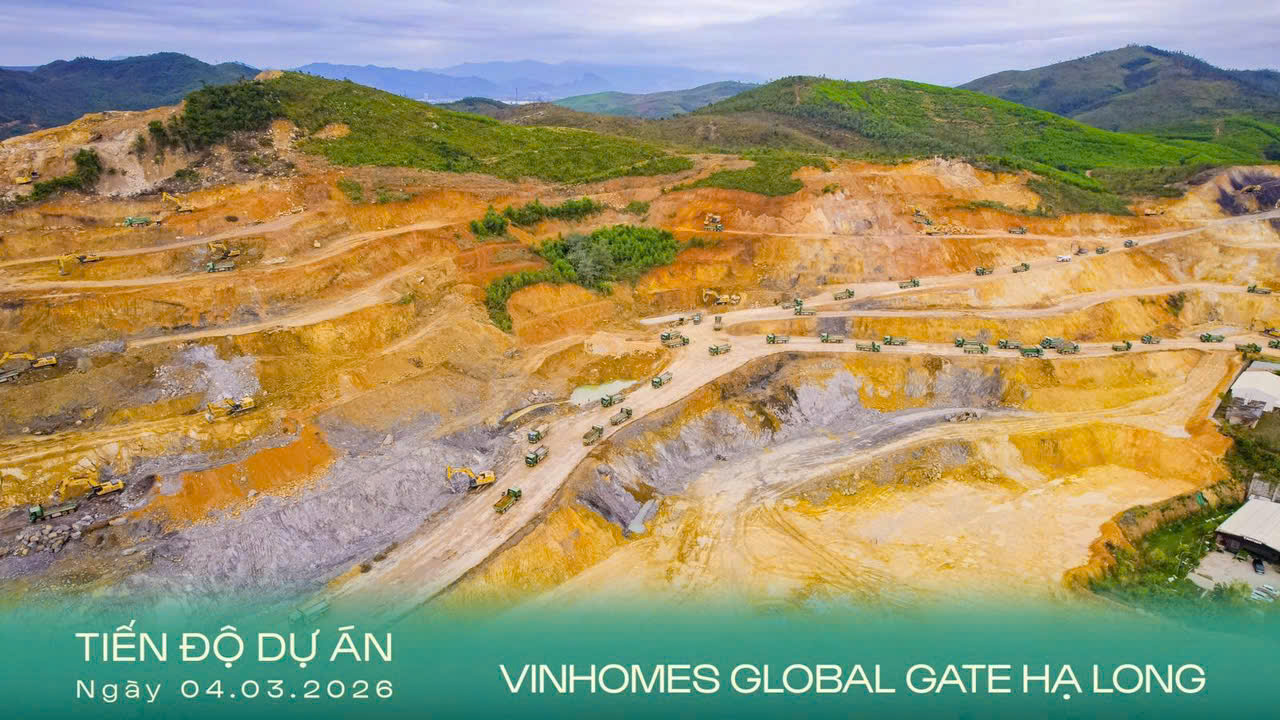 Tiến độ Vinhomes Global Gate Hạ Long
