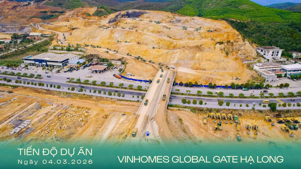 Tiến độ Vinhomes Global Gate Hạ Long