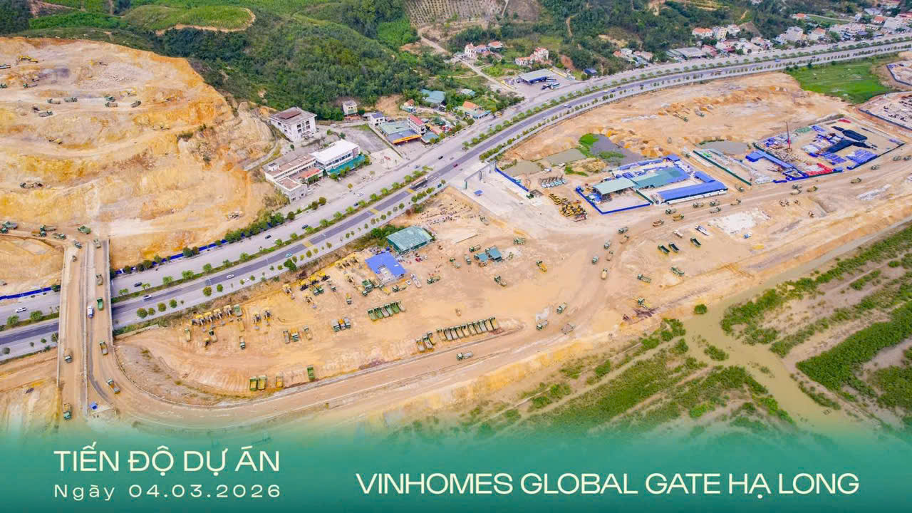 Tiến độ Vinhomes Global Gate Hạ Long
