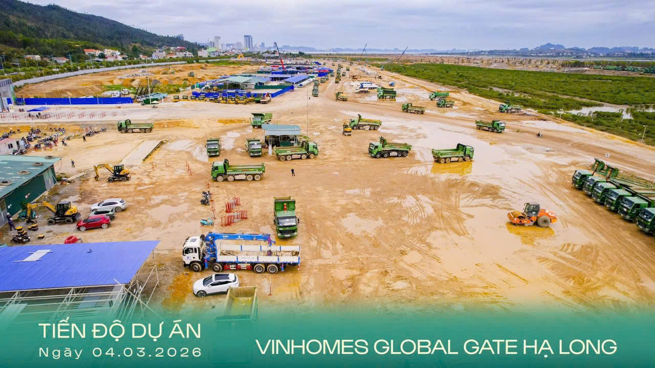 Tiến độ Vinhomes Global Gate Hạ Long